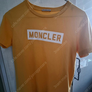 몽클레어키즈 14y 여자44 55 박로고 반팔 티셔츠