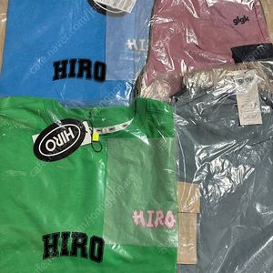 히로 카툰 블루 그린 glgk 반반팬츠