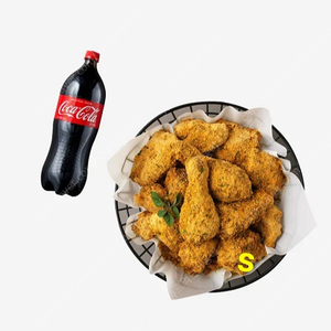 bhc 뿌링클 + +콜라1.25