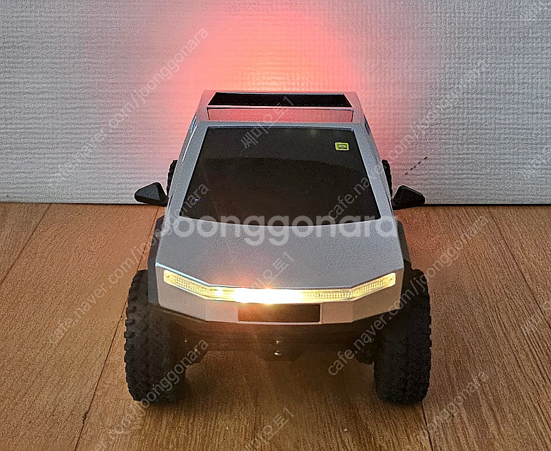 RC카 1/18 테슬라 사이버트럭 4WD 2단변속서보--4