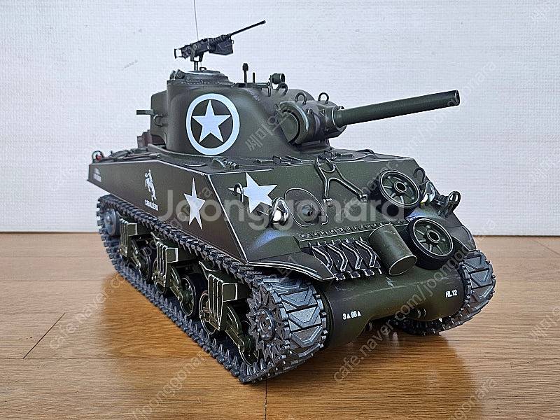 RC탱크 셔먼 M4A3 henglong 1/16 (7....--2
