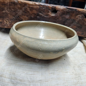 진품//고려청자 대형푼주