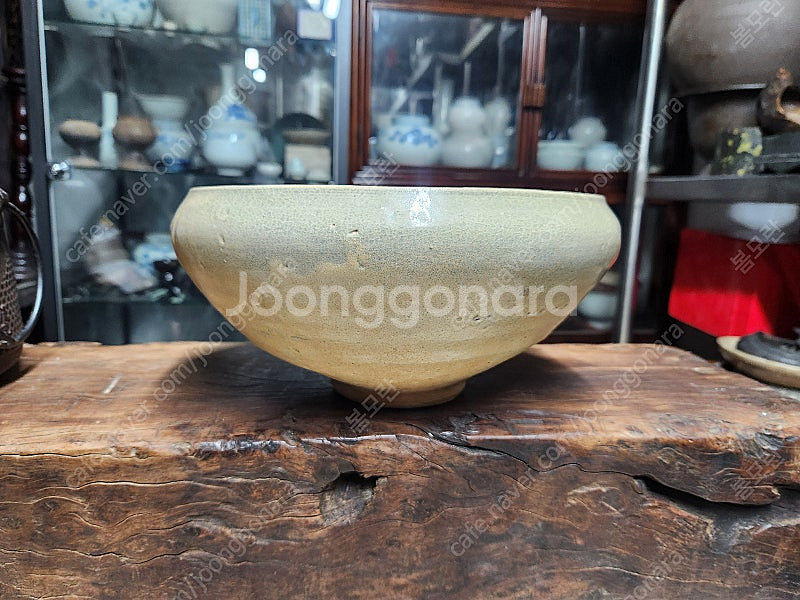 진품//고려청자 대형푼주--1