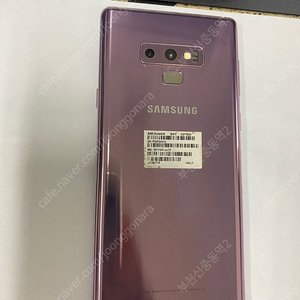 198375 SK 갤럭시노트9 퍼플 128GB 무잔상+액정상단약파손 +기능정상 8만 부천