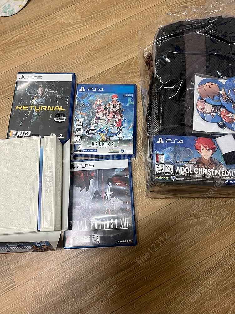 ps5파판16+리터널+이스10(한정판)개봉+계의궤적(한--0