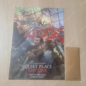 콰이어트 플레이스 4dx포스터+ttt일괄 팝니다.