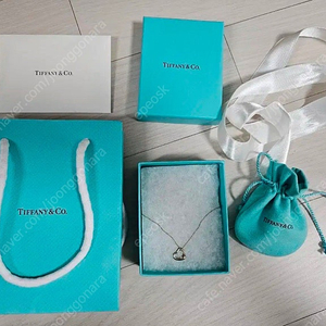 티파니앤코 오픈하트 11mm 엘사퍼레티 목걸이