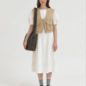 그로브 원피스 23SS KATH ONE-PIECE [IVORY] M