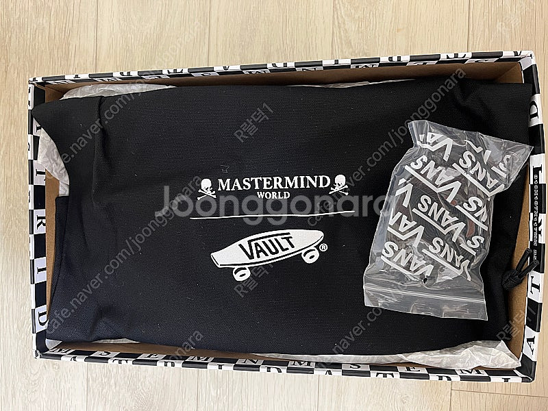 반스 볼트X마스터마인드 월드 올드스쿨 볼트 블랙 US 7.5,8.5 255,265사이즈 새제품 VANS VAULT,...--6