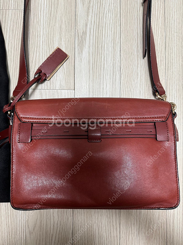 ====== 조이그라이슨 루비백 마룬컬러 숄더백--5