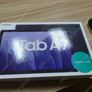 청주)갤럭시 탭 A7 64GB LET 팝니다.(배터리 교체) 컨디션 굿