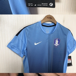 나이키국대 국대KOREA 2015 여자축구국대 트레이닝탑/져지 L(90)