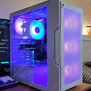 (S급)인텔i7-7700+GTX1070ti(RTX2060동급)+SSD500GB 게이밍 컴퓨터 본체 팝니다.