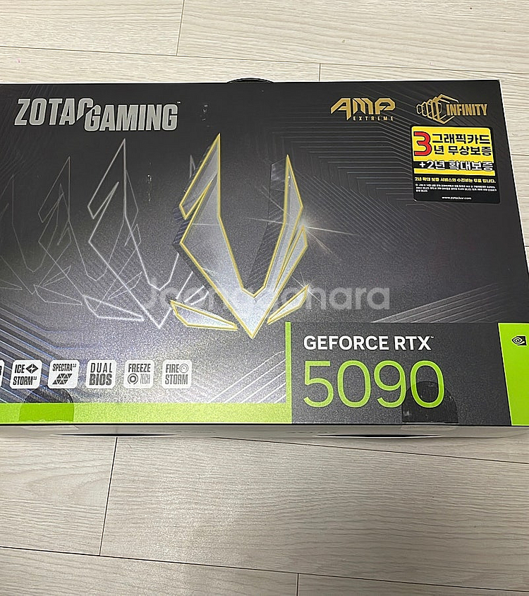 Zotac RTX5090 AMP 개봉품 팔아요~!(구매...--0