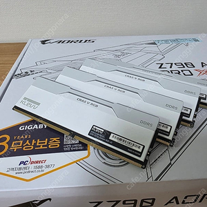 [에센코어] KLEVV DDR5 7200클럭 CL34 화이트 // 32GB(16GBx2) expo램 xmp램