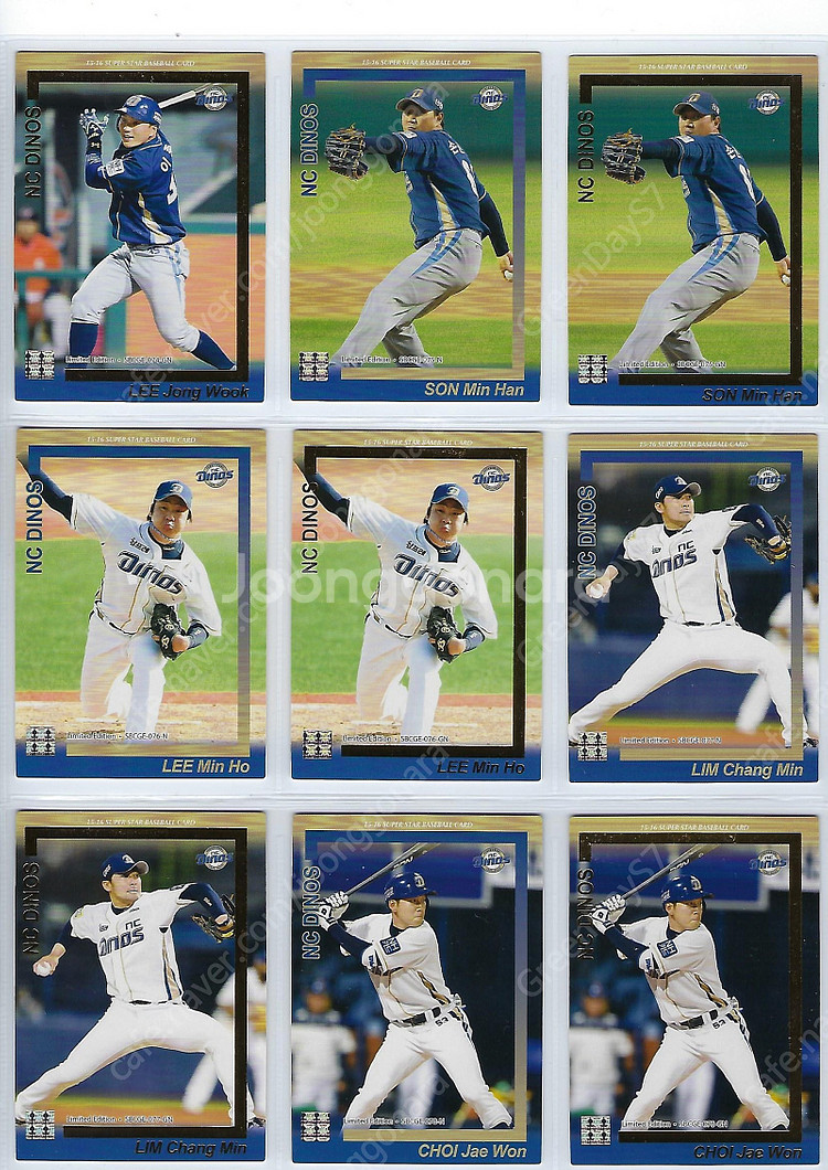 NC 다이노스 2014~2024 KBO 야구카드 포토카...--6