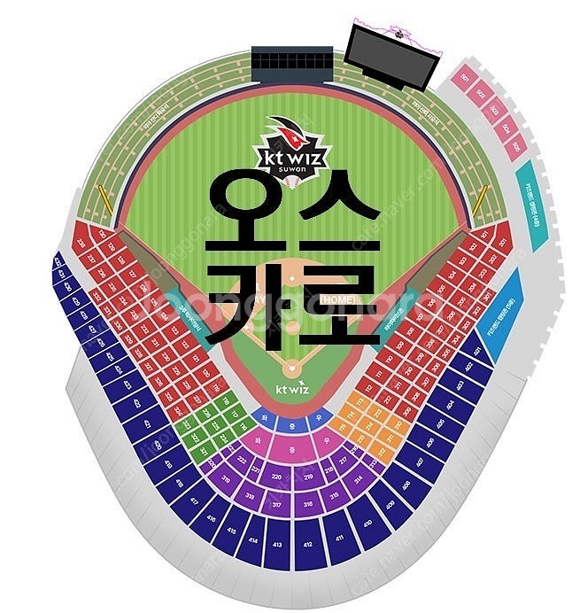 [최저가] 롯데 vs KT 5/10 5/11 수원 3루...--0