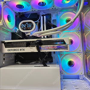 14900k / z790 wifi / rtx4080 super 화이트 본체 (rtx5080 가능)