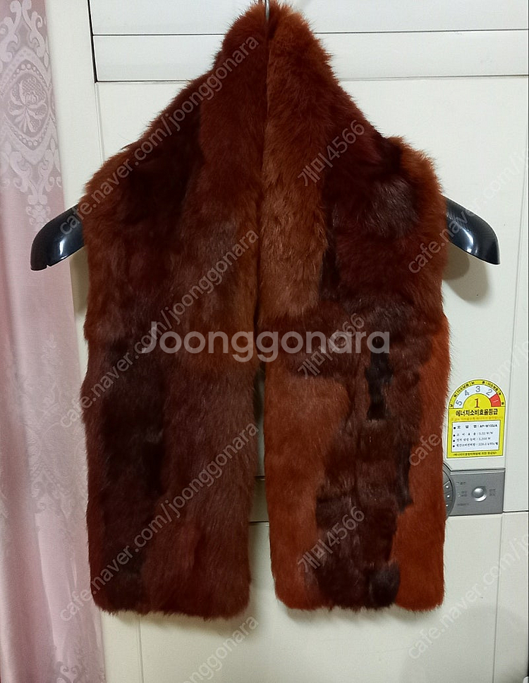 천연 밍크 양면 목도리 89000원--3