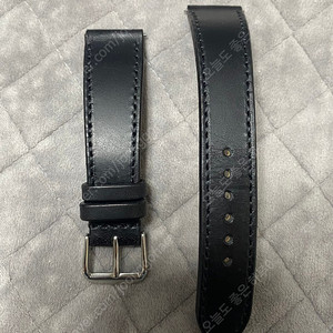 TWM 부테로 빈티지 시계줄 스트랩 블랙 19mm 급처