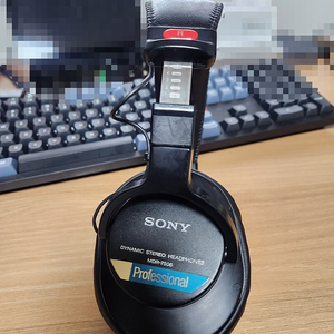 소니 mdr -7506 헤드폰