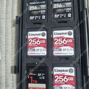 sd메모리카드 uhs-2 프로그레이드 256gb / 킹스톤 256gb