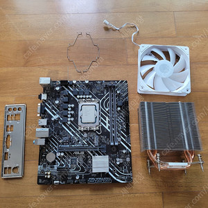 i5-12400F/ASUS PRIME H610M-K D4/3RSYS 쿨러 팝니다