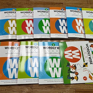 워들리 와이즈 Wordly wise k-12 전권 35권