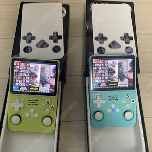 R36s 2개 팝니다(128GB 월광보합 한방팩 적용)