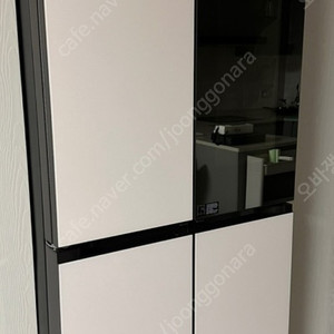 LG 오브제컬렉션 냉장고 4도어 872L 미스트 베이지 (6월16일 양도가능)
