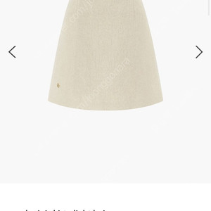depound 울 미니 스커트 S / wool mini skirt - light beige