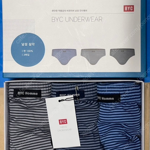 BYC 삼각팬티 세트