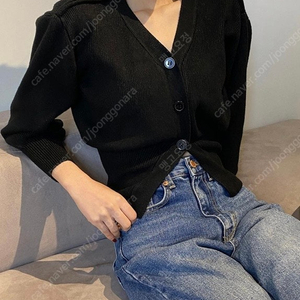 벌룬 니트 가디건 새상품 팝니다