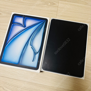 아이패드 에어6 셀룰러 128g 블루 팝니다