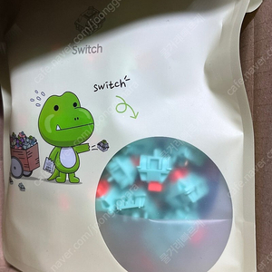 SWK 용귀 드래곤 고스트 기계식 키보드 리니어 스위치 70개
