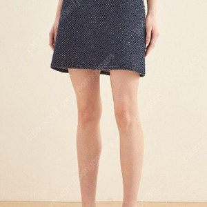 더 캐시미어 니트 스커트 55~66