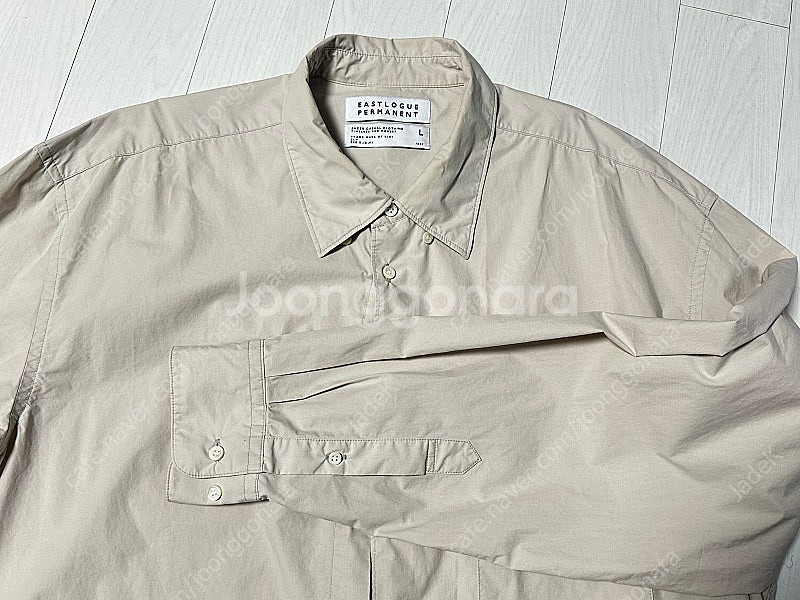 이스트로그 퍼머넌트 셔츠 L 라이트그레이--1