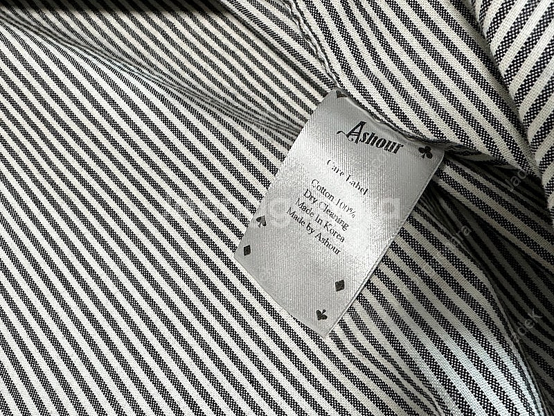 애쉬아워 스트라이프 셔츠 XL--1