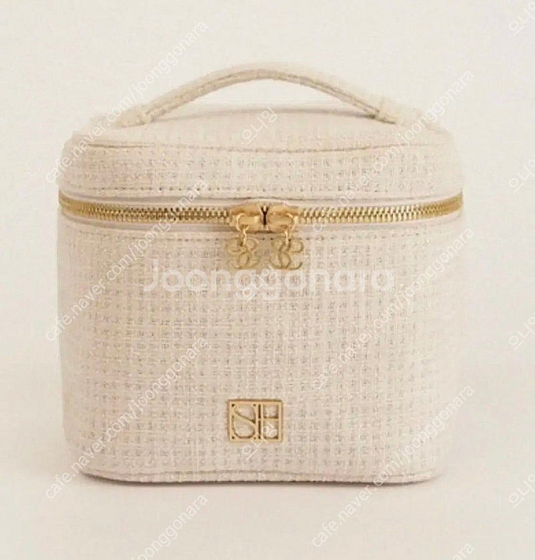 시에 트위드 메이크업백--0