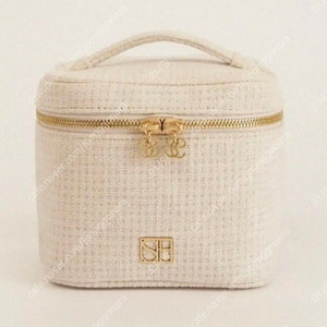 시에 트위드 메이크업백