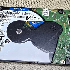 WD20SPZX 2.5인치 2TB HDD 팝니다