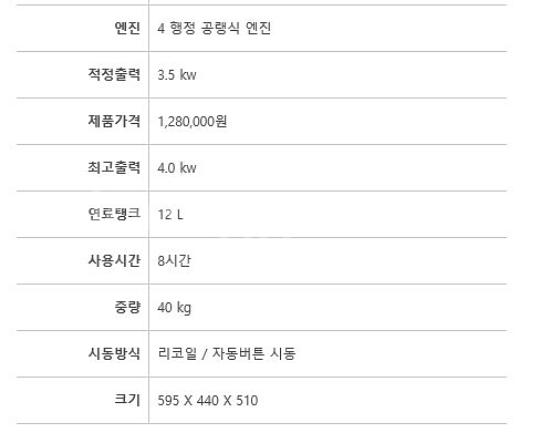 35[판매] H4500IE 4키로 무소음 발전기 저소음...--5
