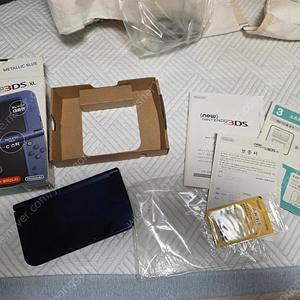 닌텐도 new 3ds xl 뉴큰다수 블루 구성품, 박스, 포켓몬 뱅크, 무버 택포 26