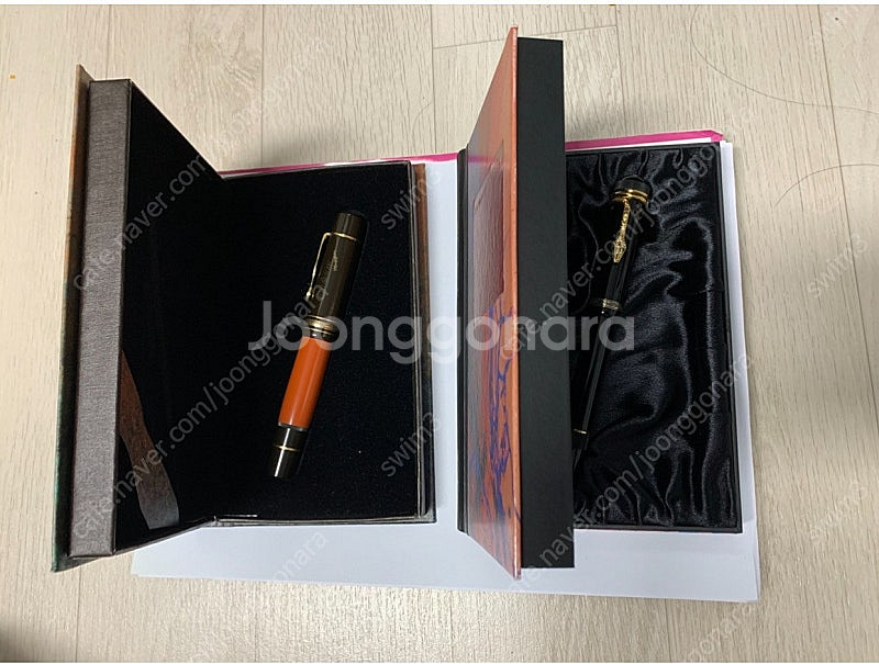 몽블랑 아가사크리스티 버메일 만년필 팝니다--2