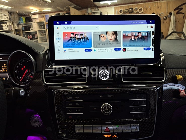 벤츠 GLE 350d 12.3인치 안드로이드 올인원 (...--3