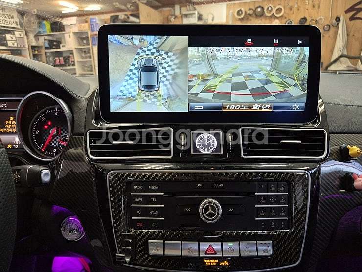 벤츠 GLE 350d 12.3인치 안드로이드 올인원 (...--5