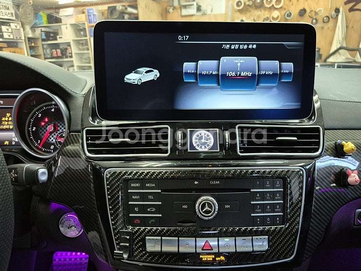 벤츠 GLE 350d 12.3인치 안드로이드 올인원 (...--8