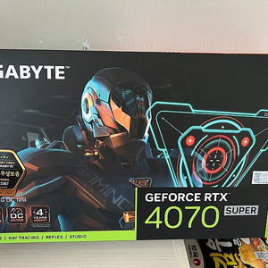 기가바이트 지포스 RTX 4070 super Gaming OC D6X 12GB 판매합니다.