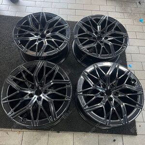 제네시스G90 RS4 19인치 순정휠 블랙휠