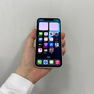 86346 아이폰13미니 화이트 128GB 부산 중고폰 팝니다 35만원